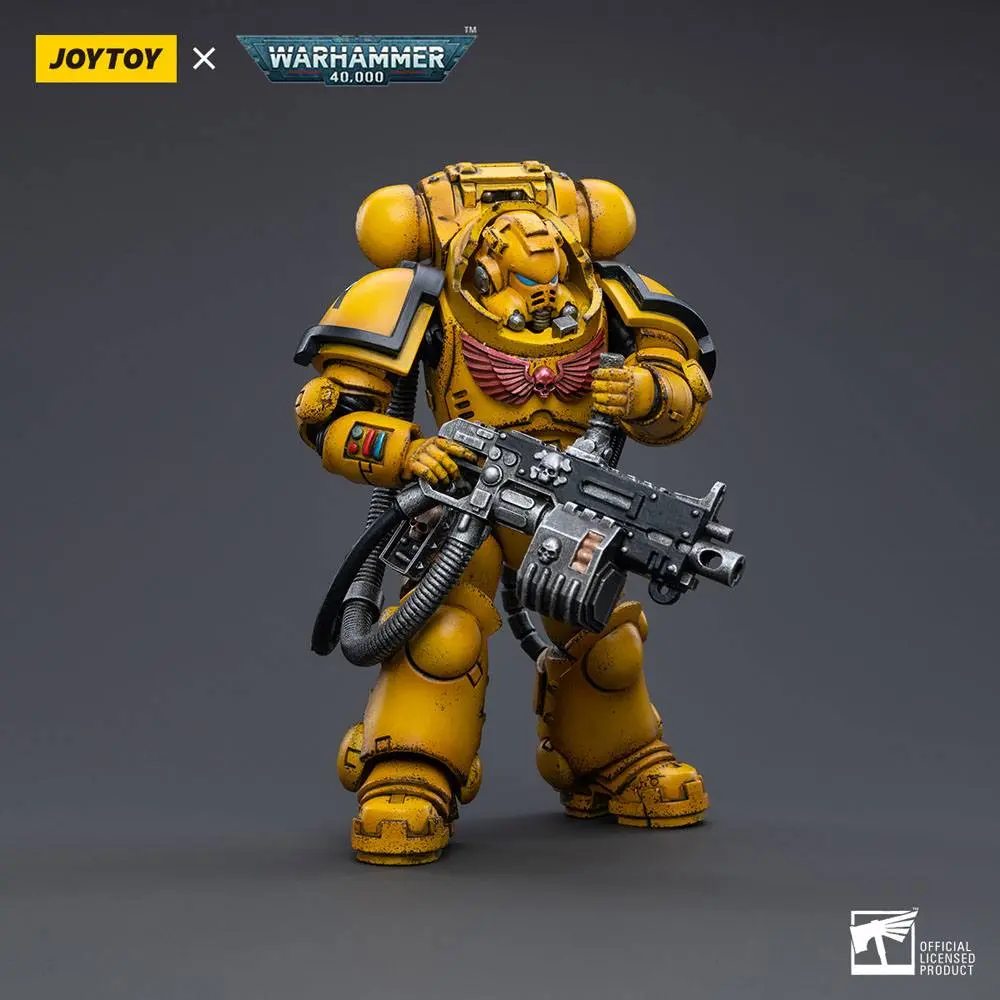 Warhammer 40k 1/18 Imperial Fists Heavy Intercessors 01 akciófigura 13 cm termékfotó