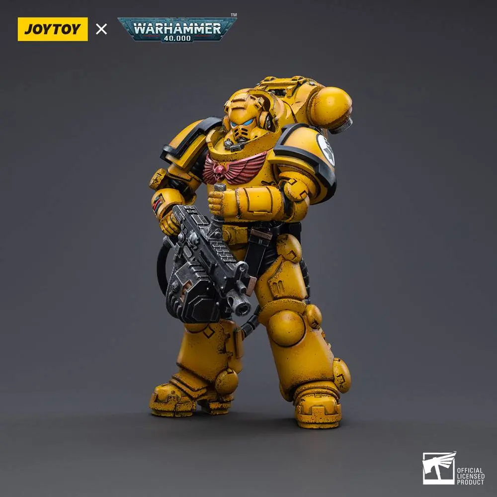 Warhammer 40k 1/18 Imperial Fists Heavy Intercessors 01 akciófigura 13 cm termékfotó