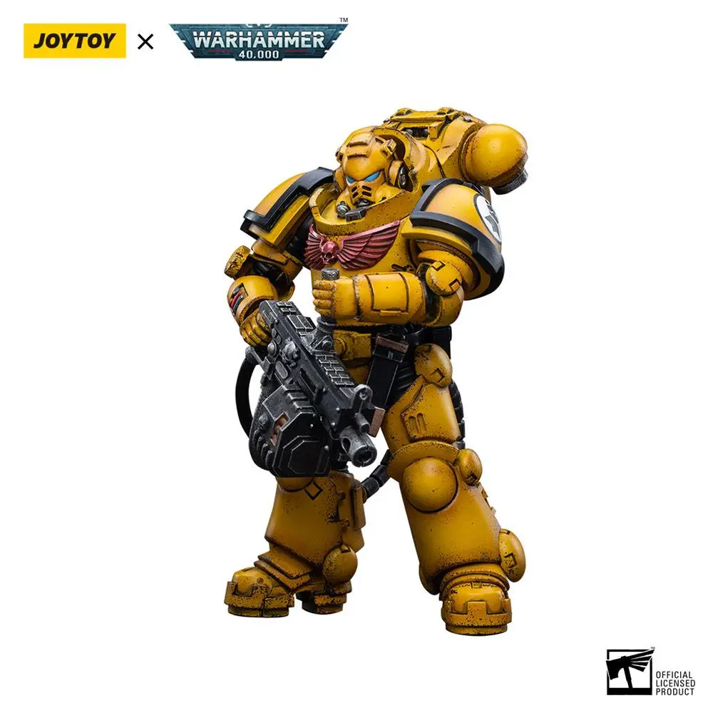 Warhammer 40k 1/18 Imperial Fists Heavy Intercessors 01 akciófigura 13 cm termékfotó