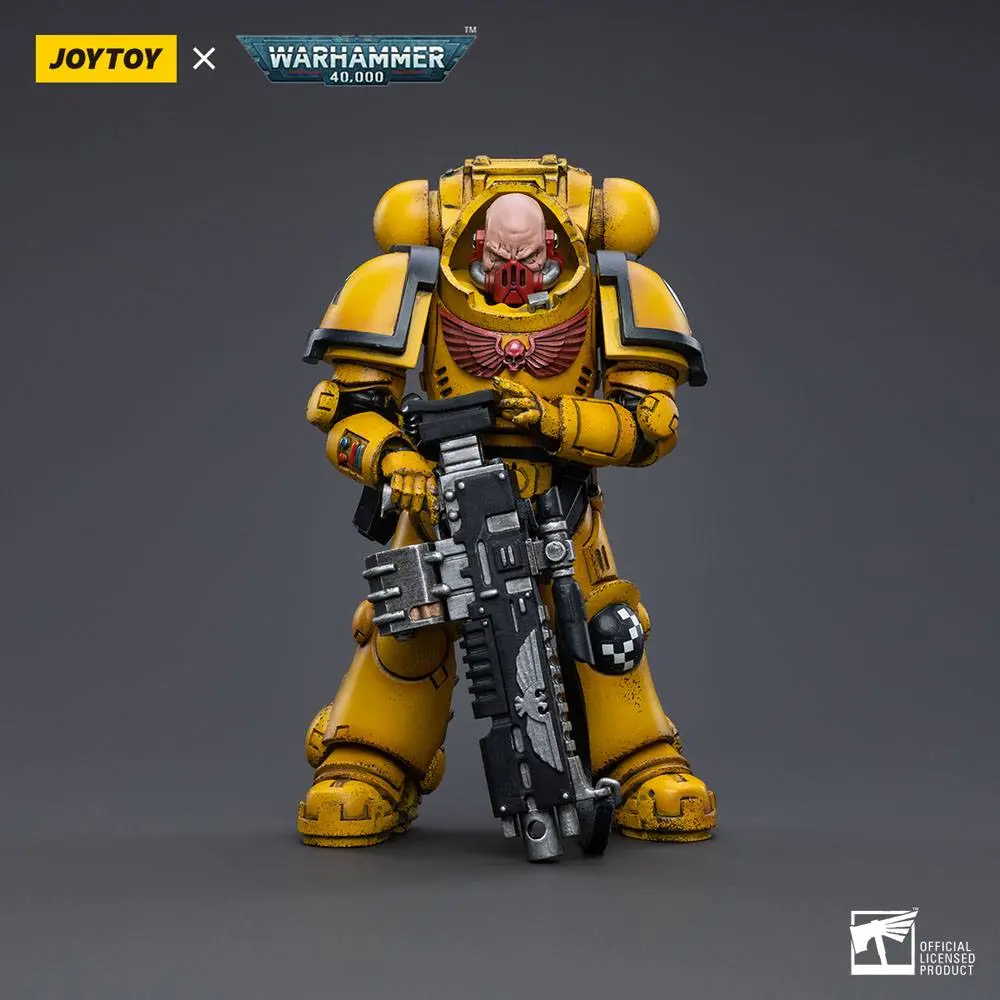 Warhammer 40k 1/18 Imperial Fists Heavy Intercessors 02 akciófigura 13 cm termékfotó