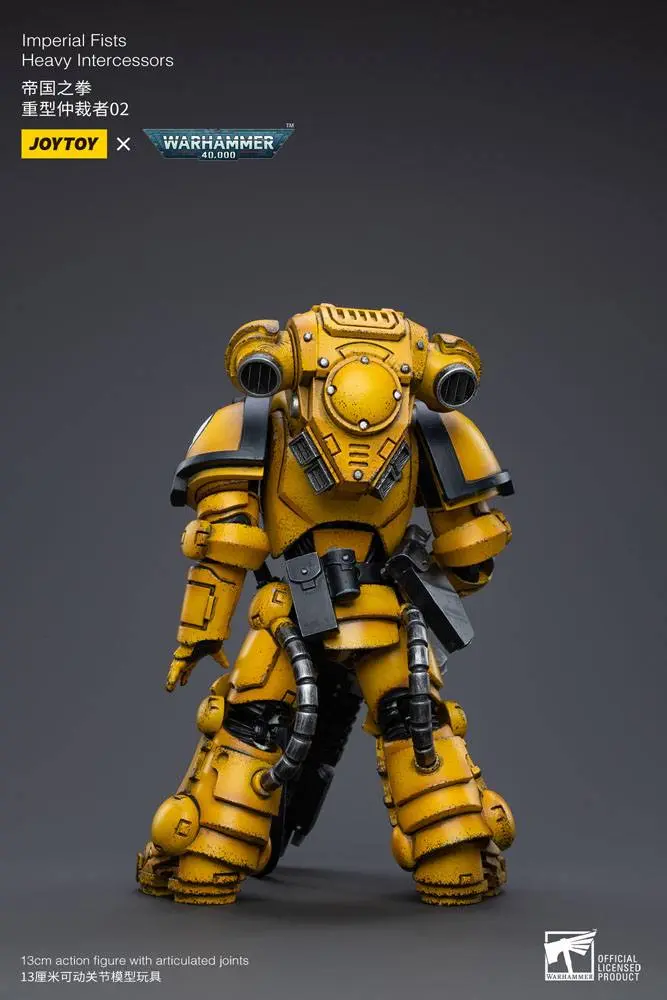 Warhammer 40k 1/18 Imperial Fists Heavy Intercessors 02 akciófigura 13 cm termékfotó