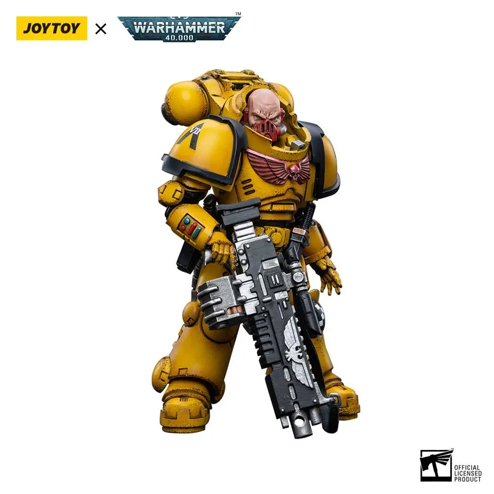 Warhammer 40k 1/18 Imperial Fists Heavy Intercessors 02 akciófigura 13 cm termékfotó