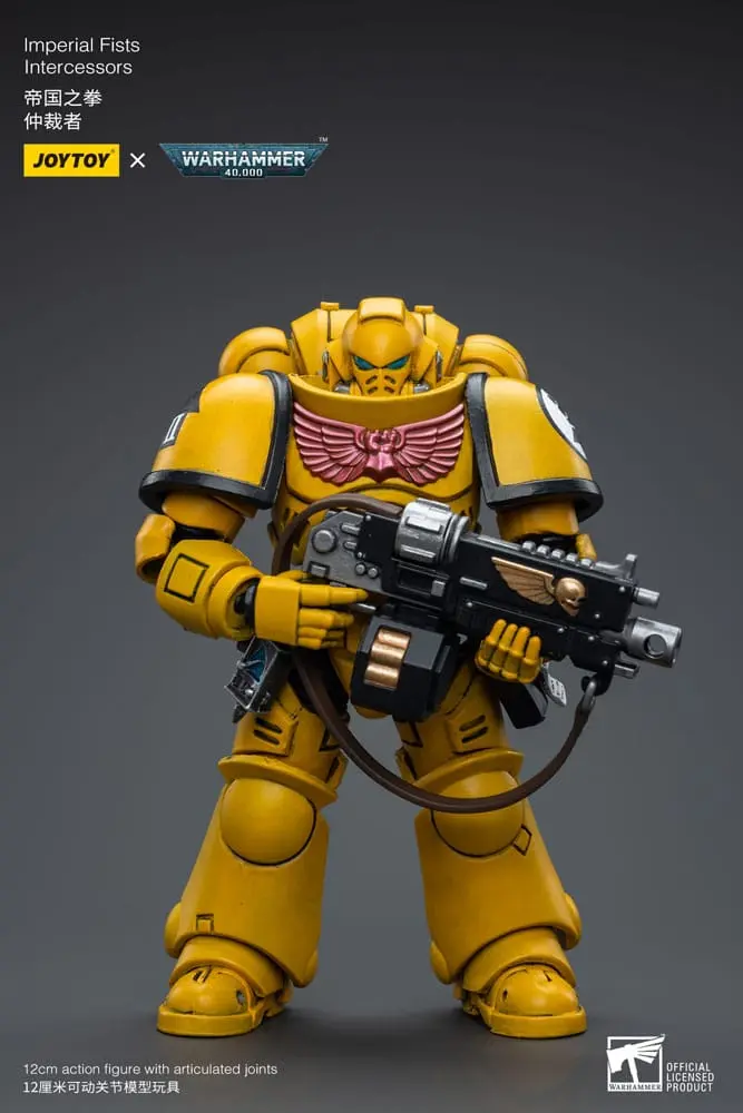 Warhammer 40k 1/18 Imperial Fists Intercessors akciófigura 12 cm termékfotó