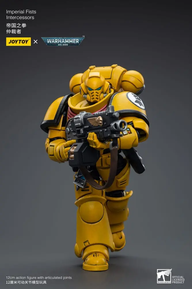 Warhammer 40k 1/18 Imperial Fists Intercessors akciófigura 12 cm termékfotó