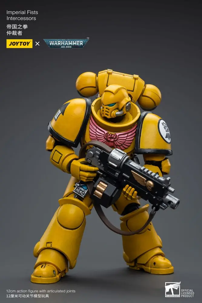 Warhammer 40k 1/18 Imperial Fists Intercessors akciófigura 12 cm termékfotó