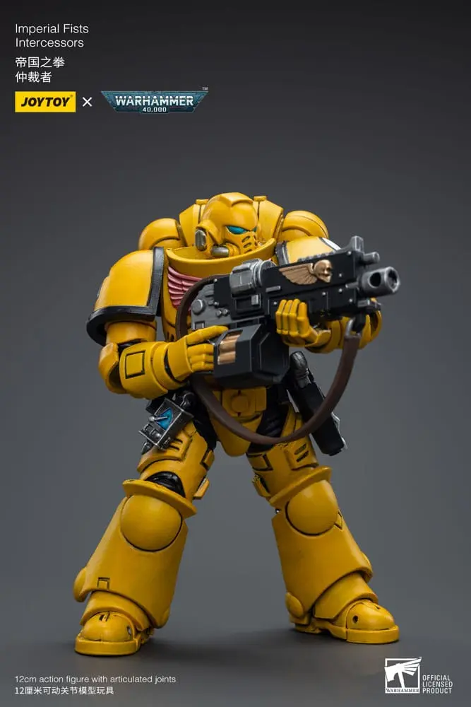 Warhammer 40k 1/18 Imperial Fists Intercessors akciófigura 12 cm termékfotó