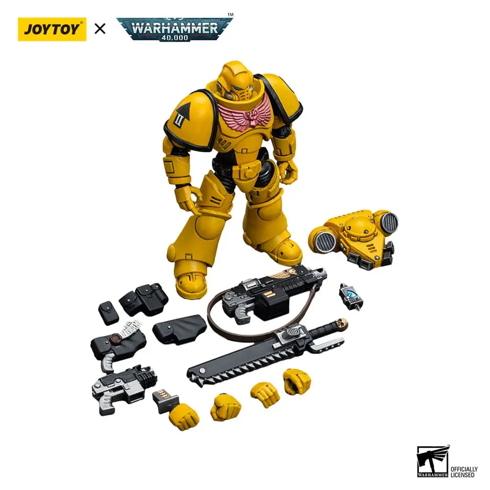 Warhammer 40k 1/18 Imperial Fists Intercessors akciófigura 12 cm termékfotó