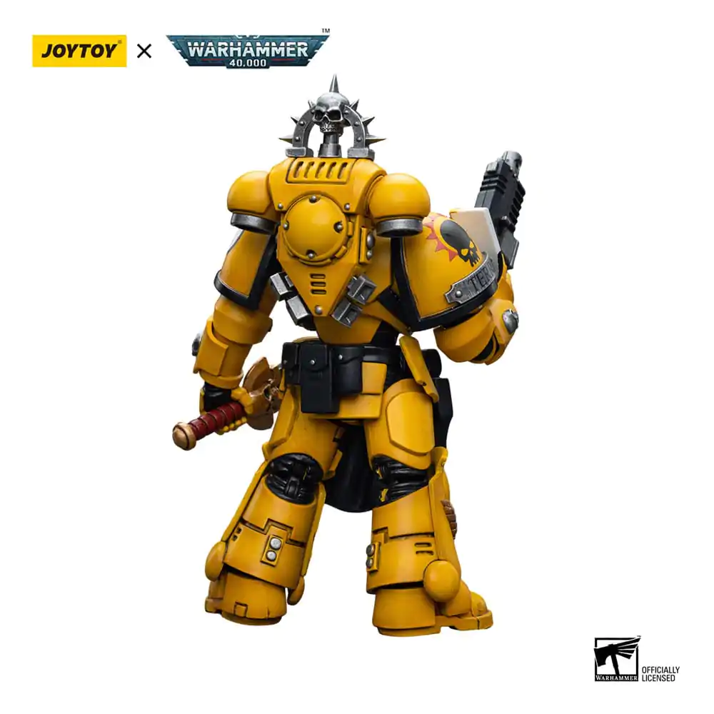 Warhammer 40k 1/18 Imperial Fists Lieutenant with Power Sword akciófigura 12 cm termékfotó