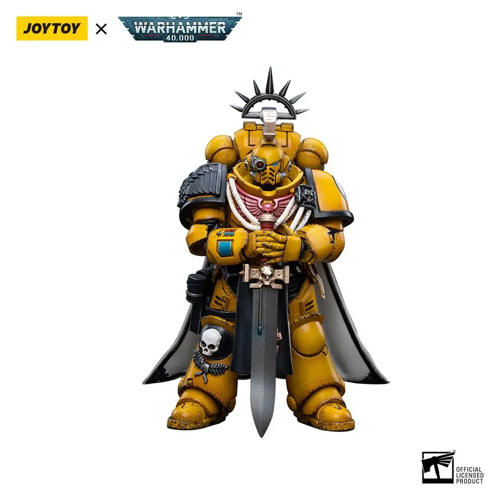 Warhammer 40k 1/18 Imperial Fists Primaris Captain akciófigura 12 cm termékfotó