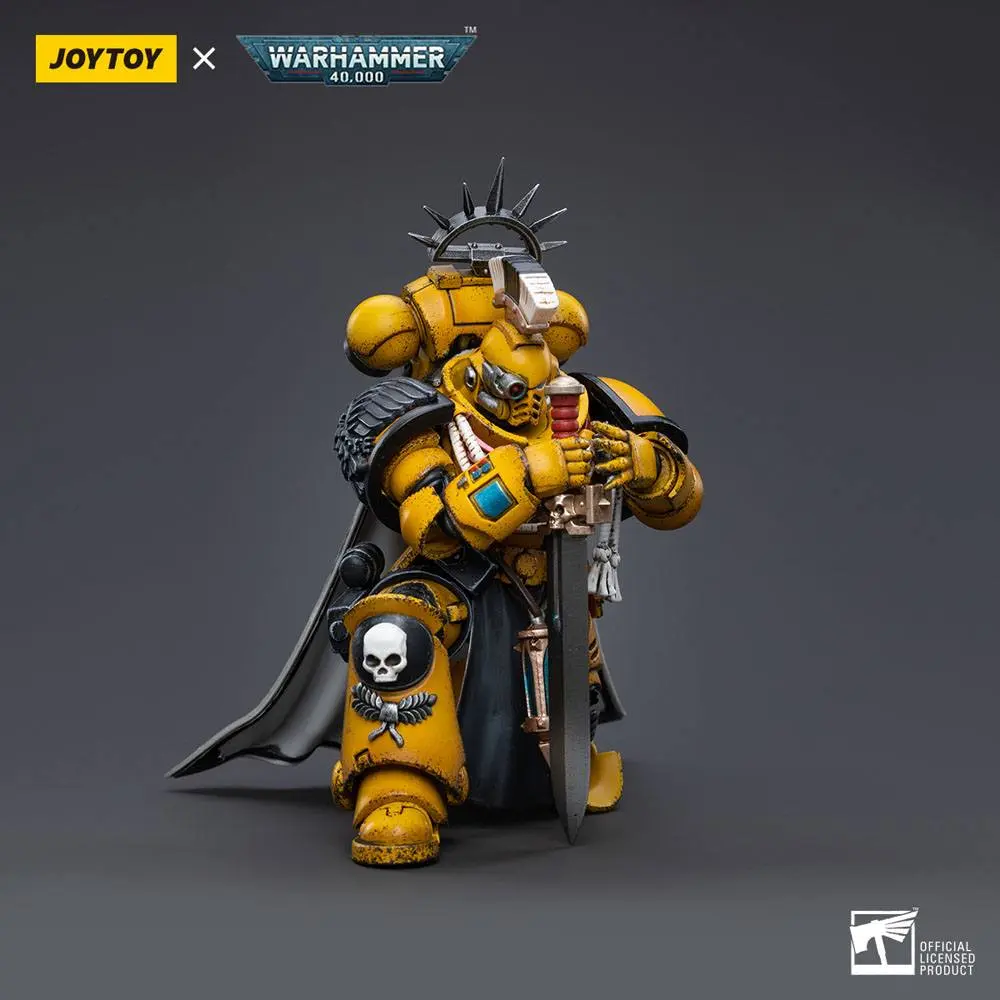 Warhammer 40k 1/18 Imperial Fists Primaris Captain akciófigura 12 cm termékfotó
