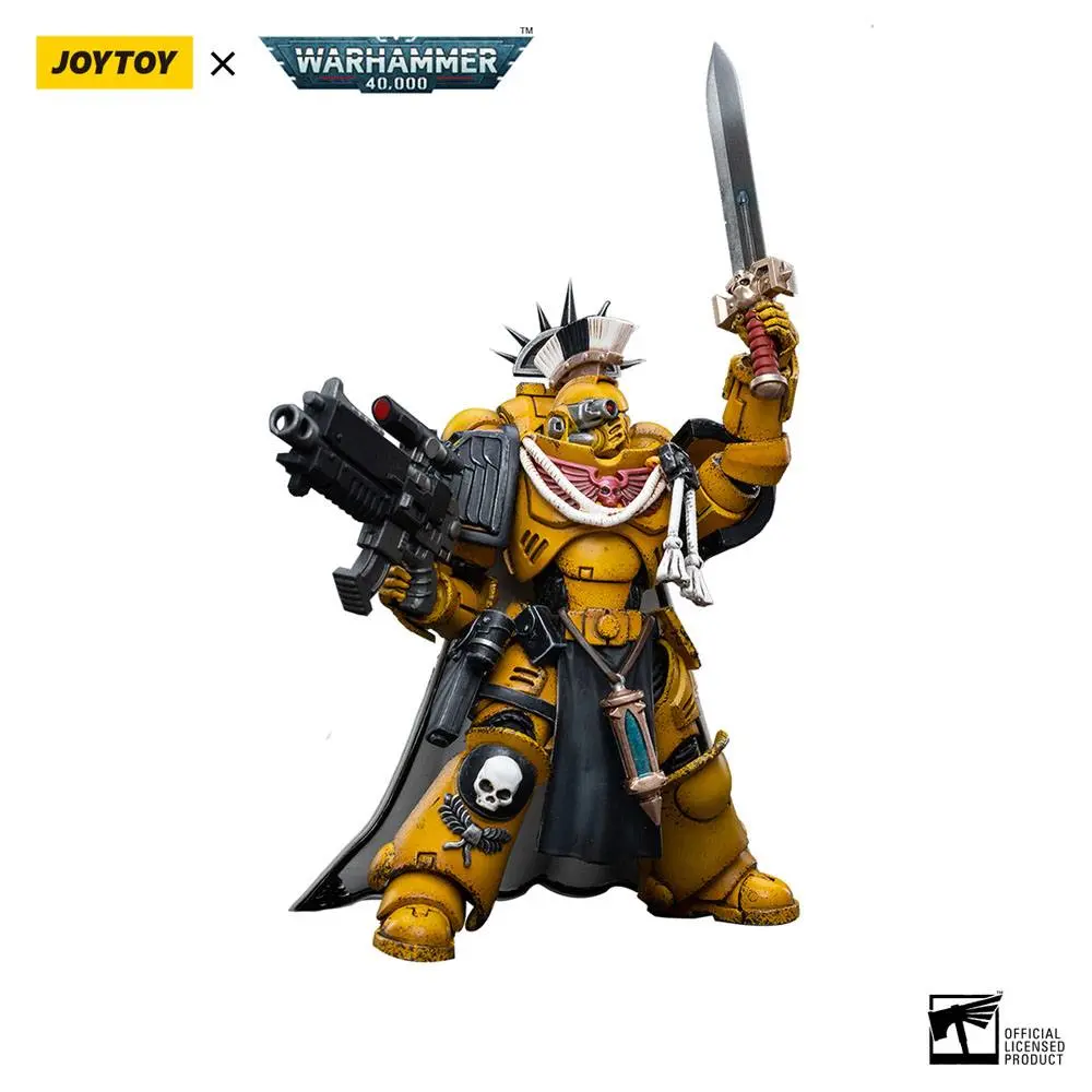 Warhammer 40k 1/18 Imperial Fists Primaris Captain akciófigura 12 cm termékfotó
