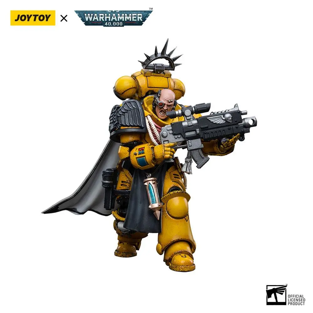 Warhammer 40k 1/18 Imperial Fists Primaris Captain akciófigura 12 cm termékfotó