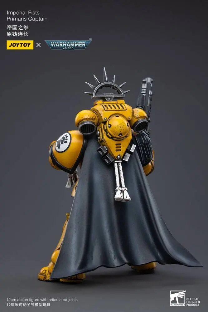 Warhammer 40k 1/18 Imperial Fists Primaris Captain akciófigura 12 cm termékfotó