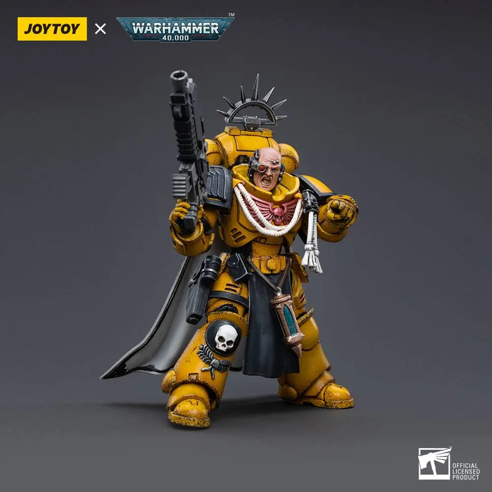 Warhammer 40k 1/18 Imperial Fists Primaris Captain akciófigura 12 cm termékfotó