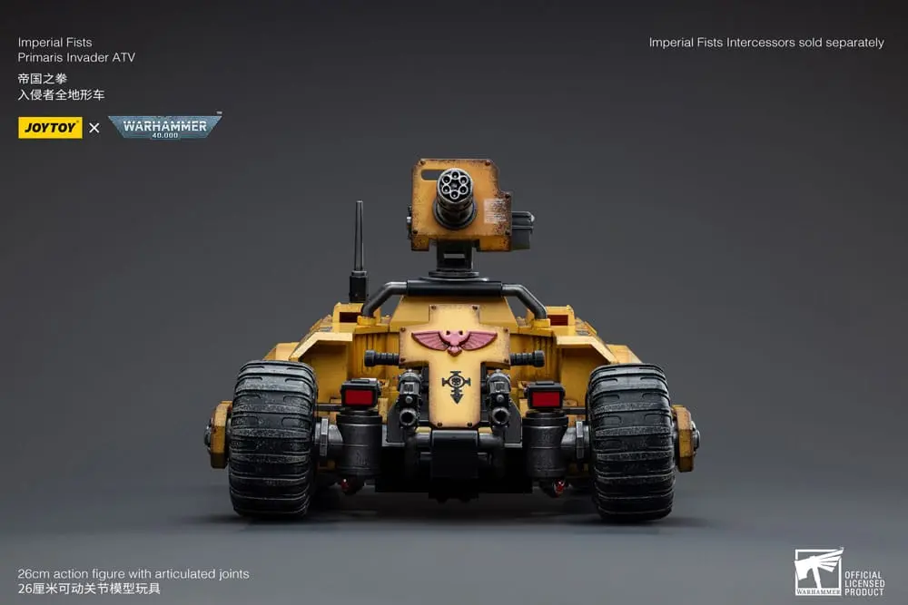 Warhammer 40k 1/18 Imperial Fists Primaris Invader ATV jármű 26 cm termékfotó