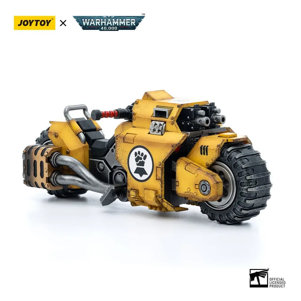 Warhammer 40k 1/18 Imperial Fists Raider-pattern Combat Bike jármű 22 cm termékfotó