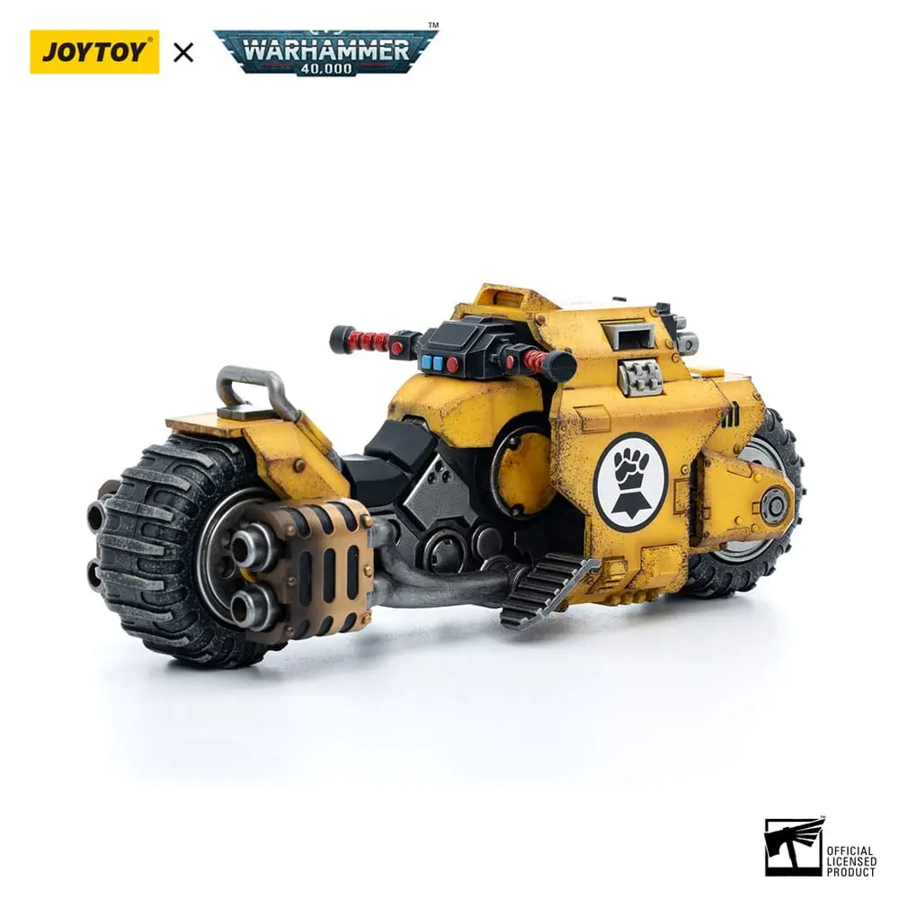 Warhammer 40k 1/18 Imperial Fists Raider-pattern Combat Bike jármű 22 cm termékfotó