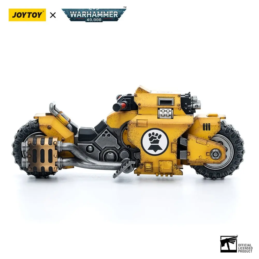 Warhammer 40k 1/18 Imperial Fists Raider-pattern Combat Bike jármű 22 cm termékfotó