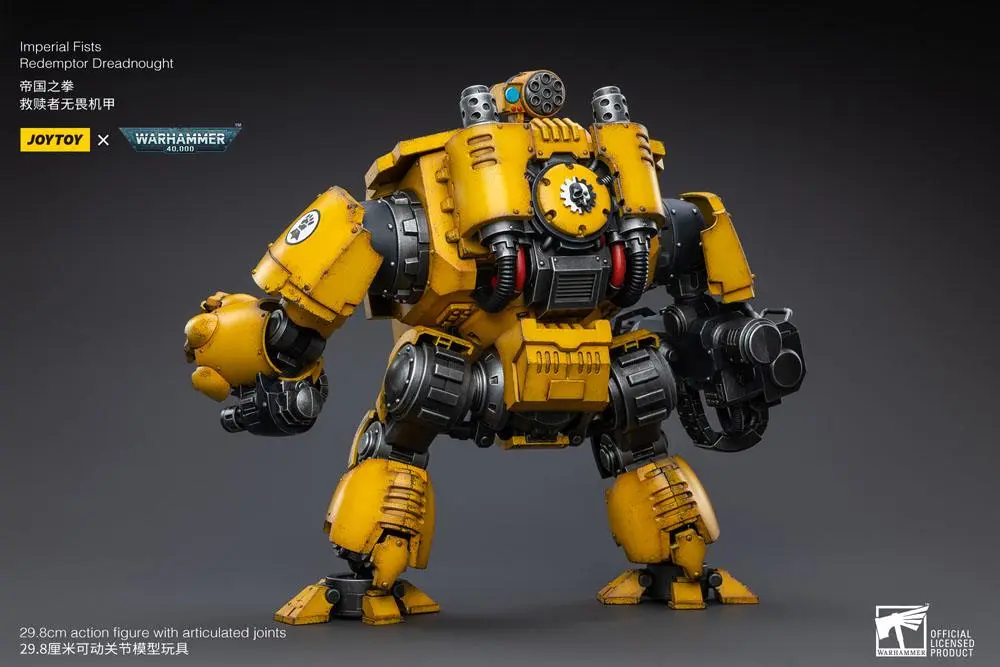 Warhammer 40k 1/18 Imperial Fists Redemptor Dreadnought akciófigura 30 cm termékfotó
