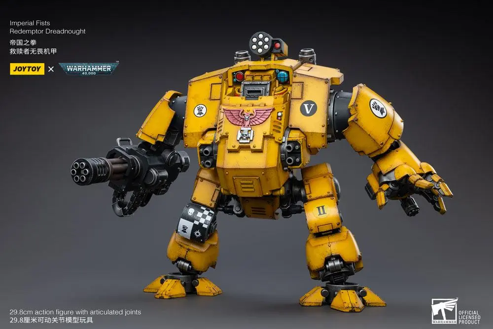 Warhammer 40k 1/18 Imperial Fists Redemptor Dreadnought akciófigura 30 cm termékfotó