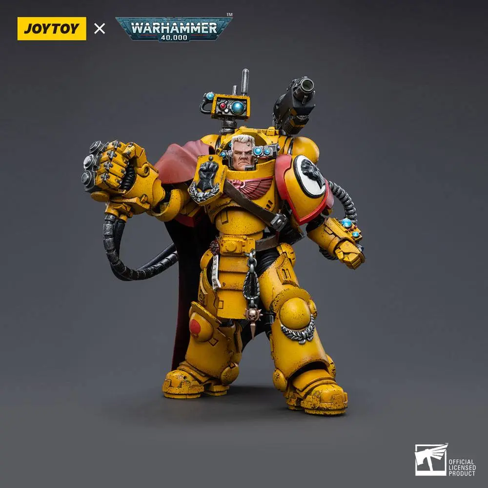 Warhammer 40k 1/18 Imperial Fists Third Captain Tor Garadon akciófigura 13 cm termékfotó