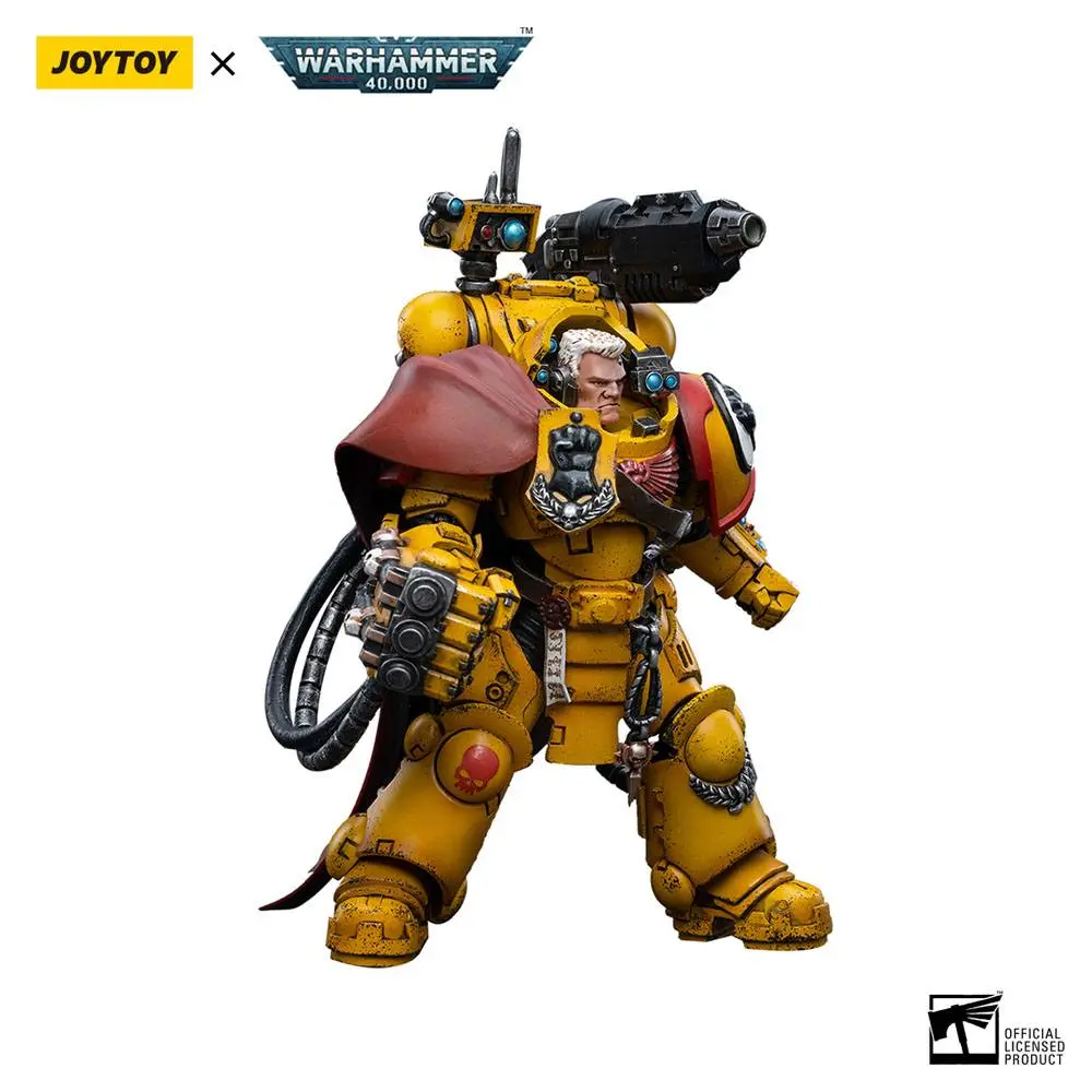 Warhammer 40k 1/18 Imperial Fists Third Captain Tor Garadon akciófigura 13 cm termékfotó