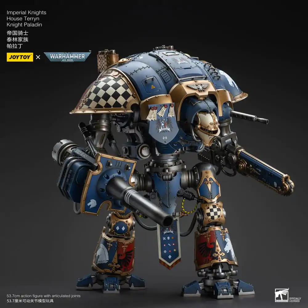 Warhammer 40k 1/18 Imperial Knights House Terryn Knight Paladin akciófigura 54 cm termékfotó