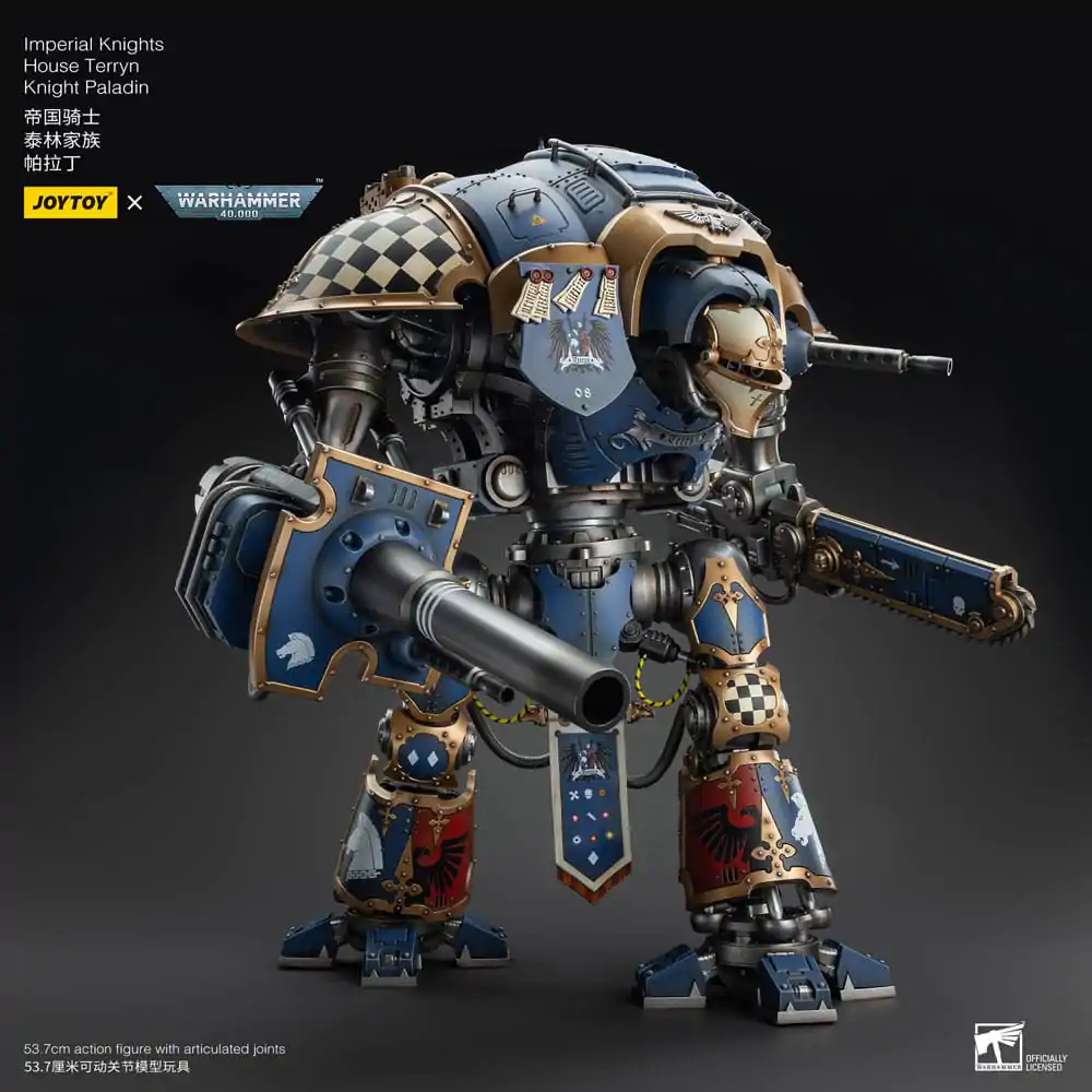 Warhammer 40k 1/18 Imperial Knights House Terryn Knight Paladin akciófigura 54 cm termékfotó