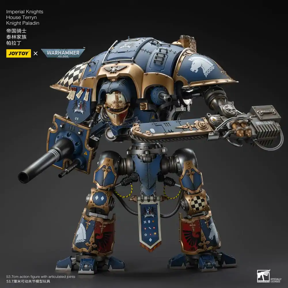 Warhammer 40k 1/18 Imperial Knights House Terryn Knight Paladin akciófigura 54 cm termékfotó