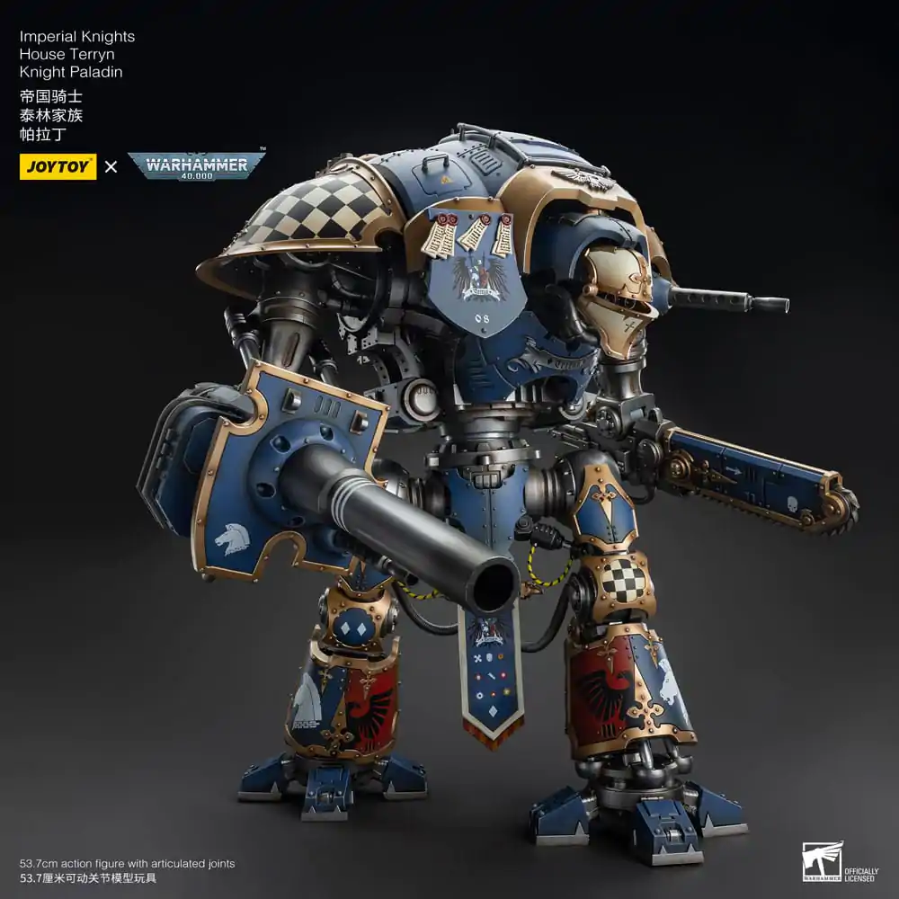 Warhammer 40k 1/18 Imperial Knights House Terryn Knight Paladin akciófigura 54 cm termékfotó