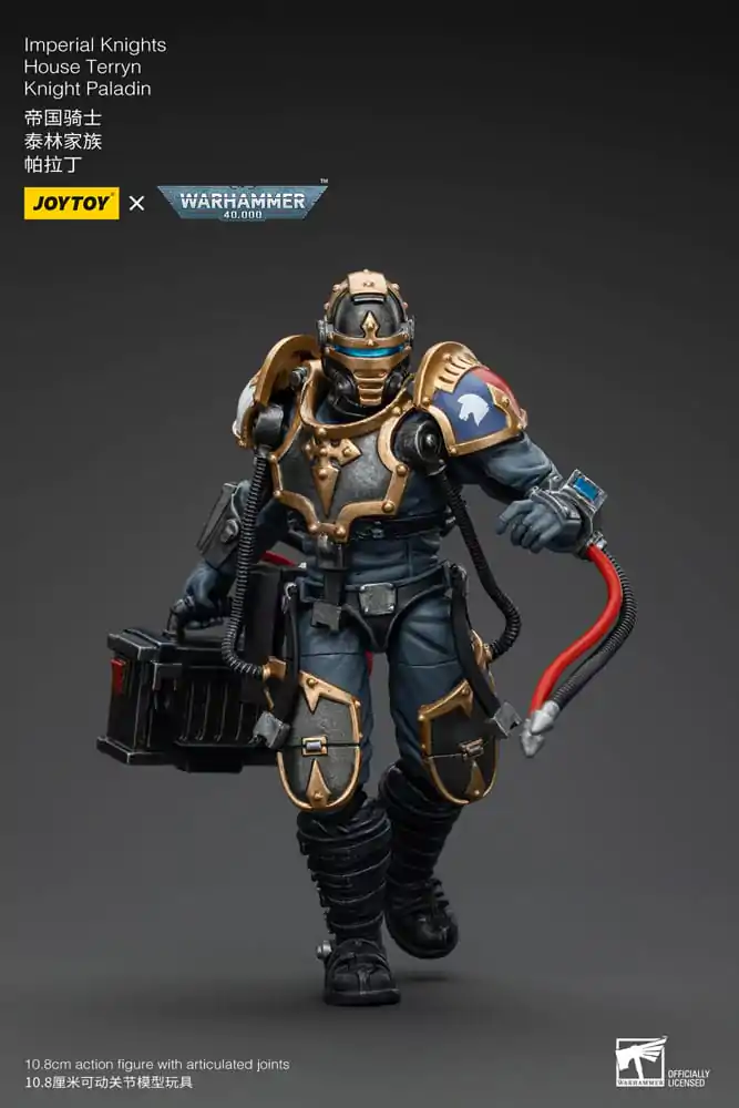 Warhammer 40k 1/18 Imperial Knights House Terryn Knight Paladin akciófigura 54 cm termékfotó