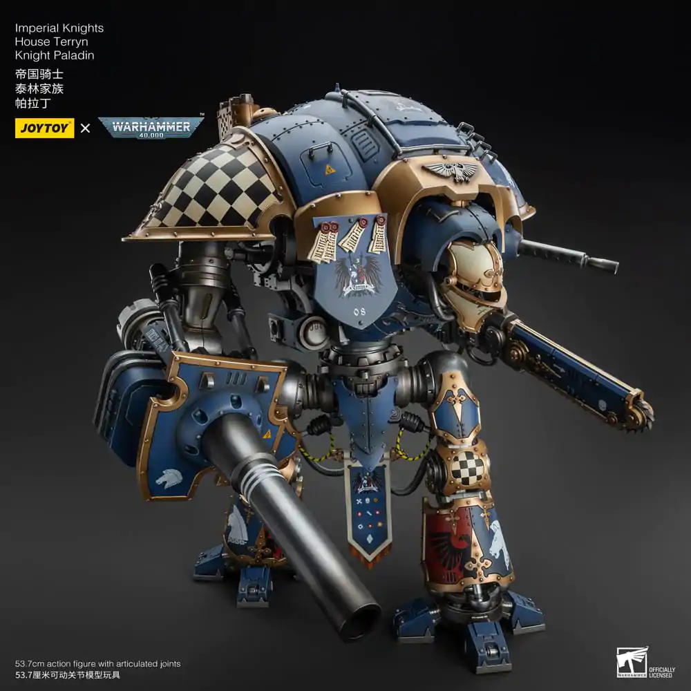 Warhammer 40k 1/18 Imperial Knights House Terryn Knight Paladin akciófigura 54 cm termékfotó