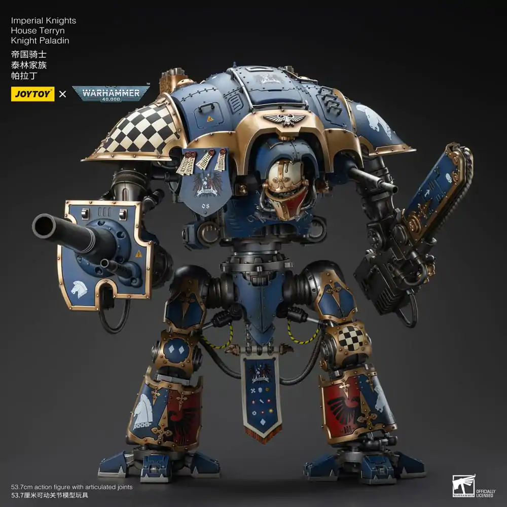 Warhammer 40k 1/18 Imperial Knights House Terryn Knight Paladin akciófigura 54 cm termékfotó