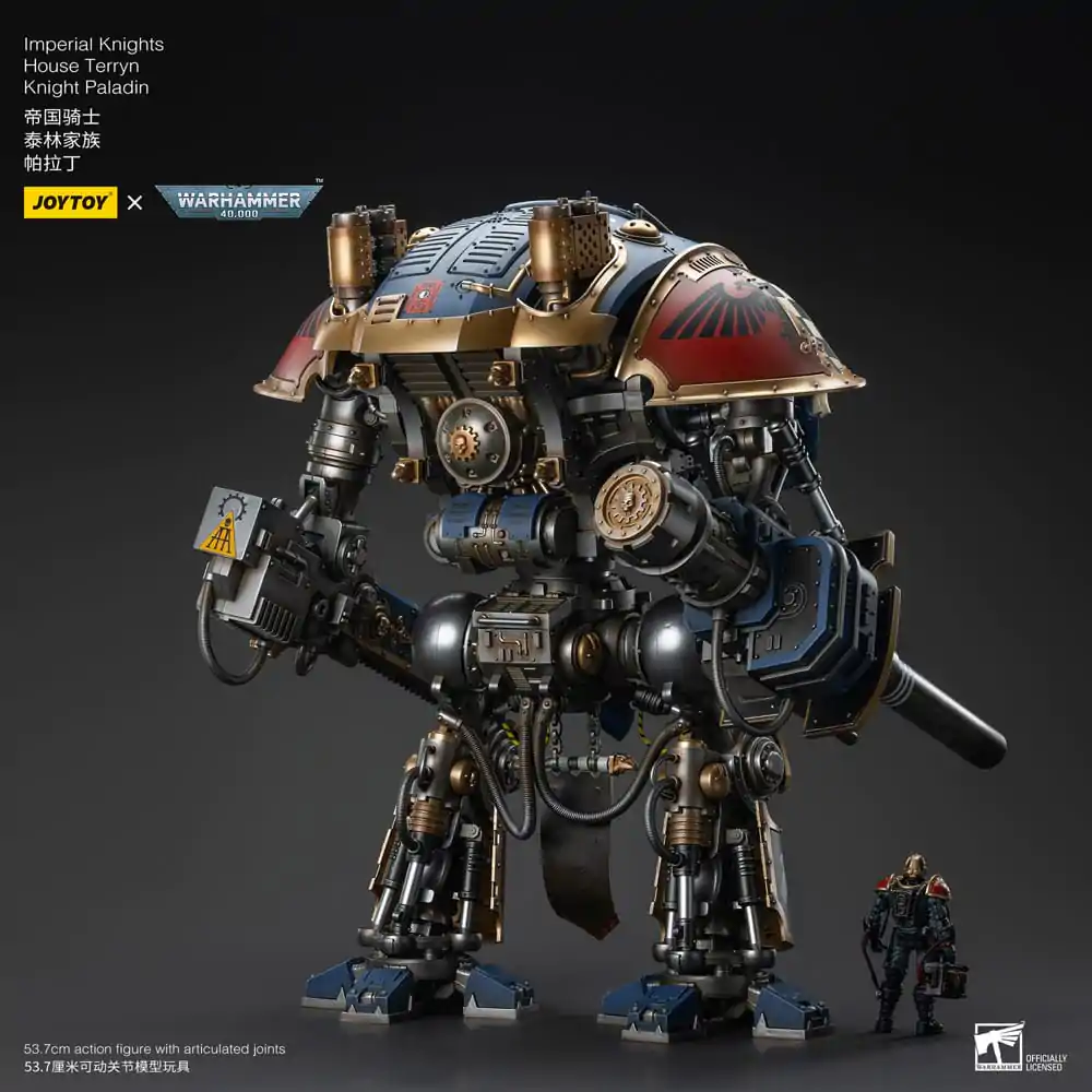 Warhammer 40k 1/18 Imperial Knights House Terryn Knight Paladin akciófigura 54 cm termékfotó