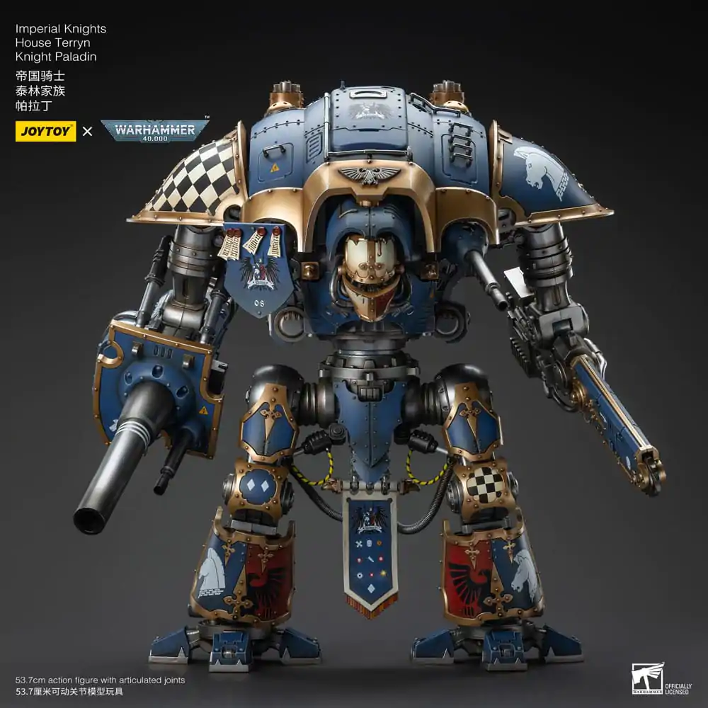 Warhammer 40k 1/18 Imperial Knights House Terryn Knight Paladin akciófigura 54 cm termékfotó