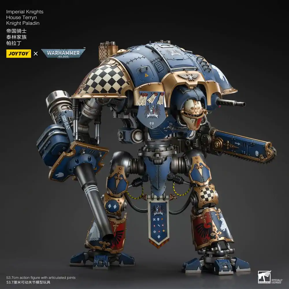 Warhammer 40k 1/18 Imperial Knights House Terryn Knight Paladin akciófigura 54 cm termékfotó