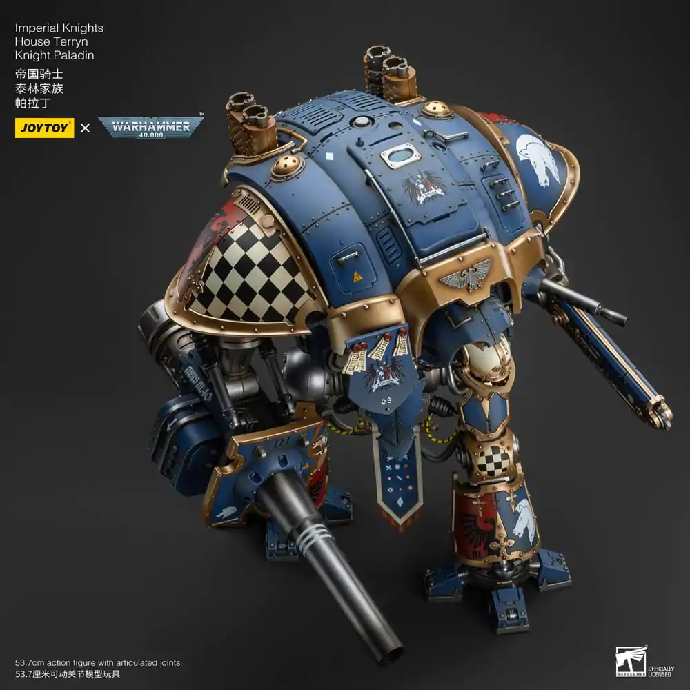 Warhammer 40k 1/18 Imperial Knights House Terryn Knight Paladin akciófigura 54 cm termékfotó