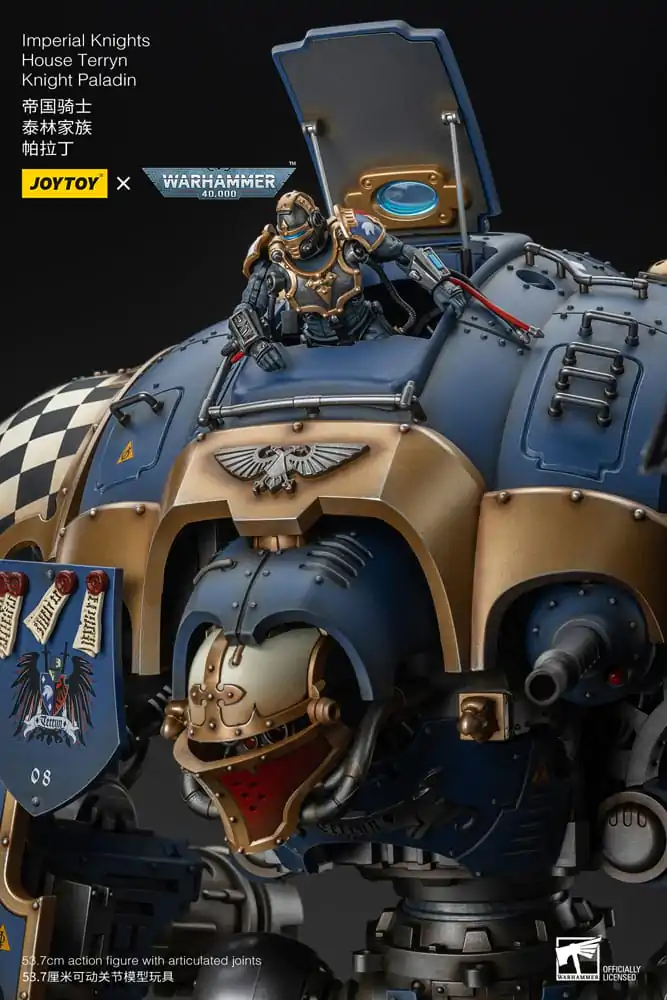 Warhammer 40k 1/18 Imperial Knights House Terryn Knight Paladin akciófigura 54 cm termékfotó