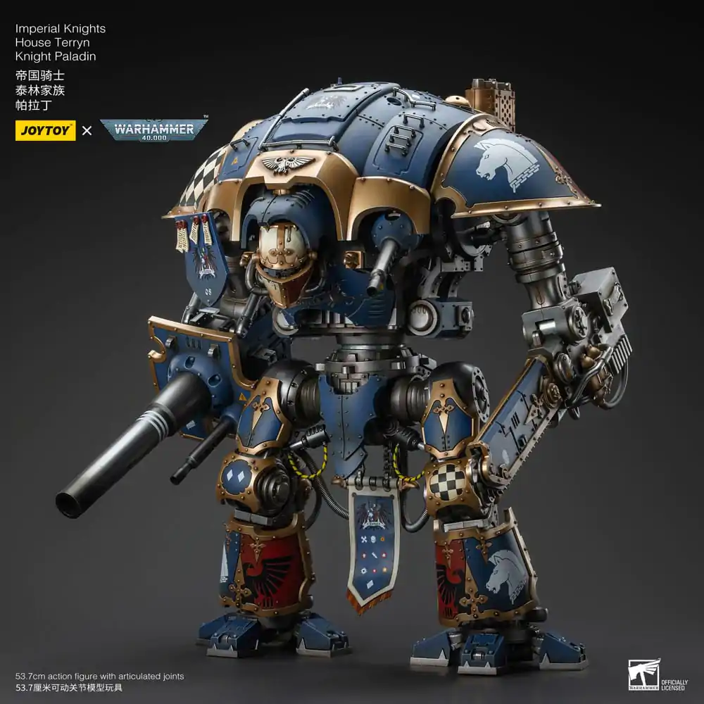 Warhammer 40k 1/18 Imperial Knights House Terryn Knight Paladin akciófigura 54 cm termékfotó