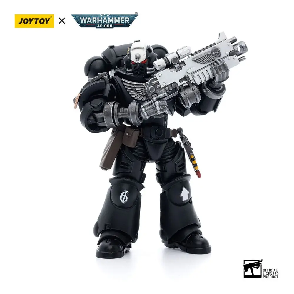 Warhammer 40k 1/18 Iron Hands Assault Intercessors Sergeant Bantus akciófigura 12 cm termékfotó