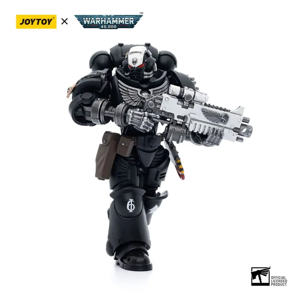 Warhammer 40k 1/18 Iron Hands Assault Intercessors Sergeant Bantus akciófigura 12 cm termékfotó