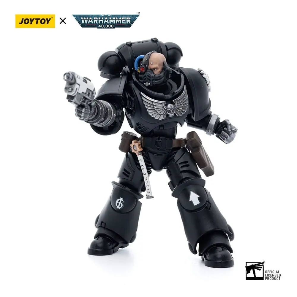 Warhammer 40k 1/18 Iron Hands Intercessors Brother Gravak akciófigura 12 cm termékfotó