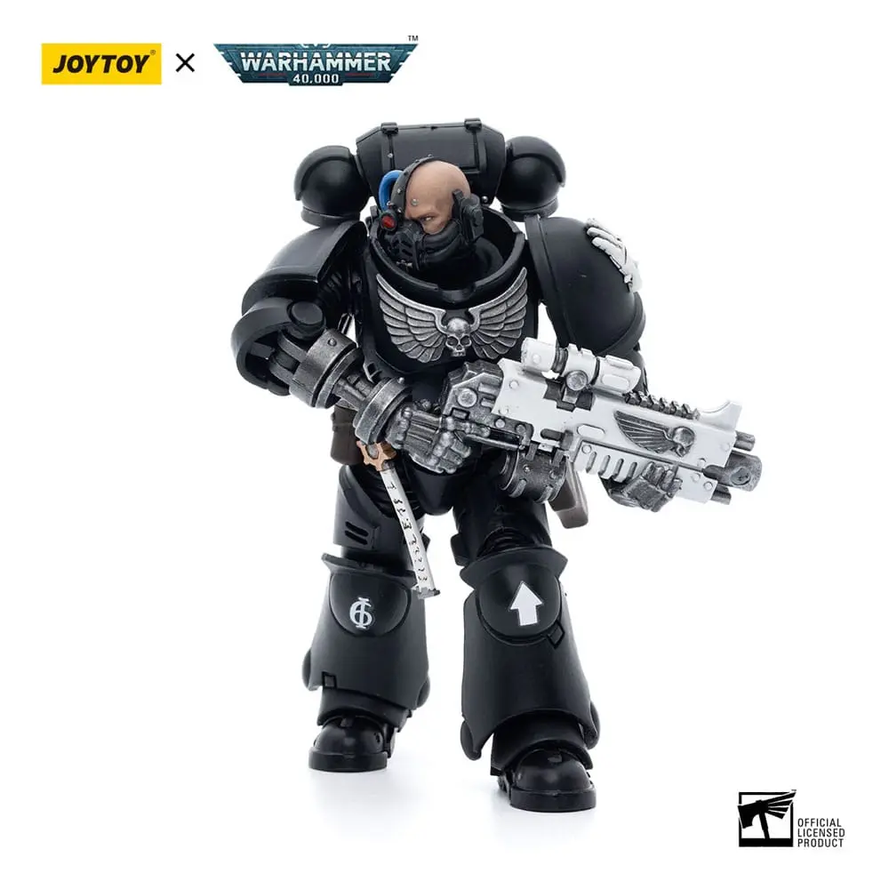 Warhammer 40k 1/18 Iron Hands Intercessors Brother Gravak akciófigura 12 cm termékfotó