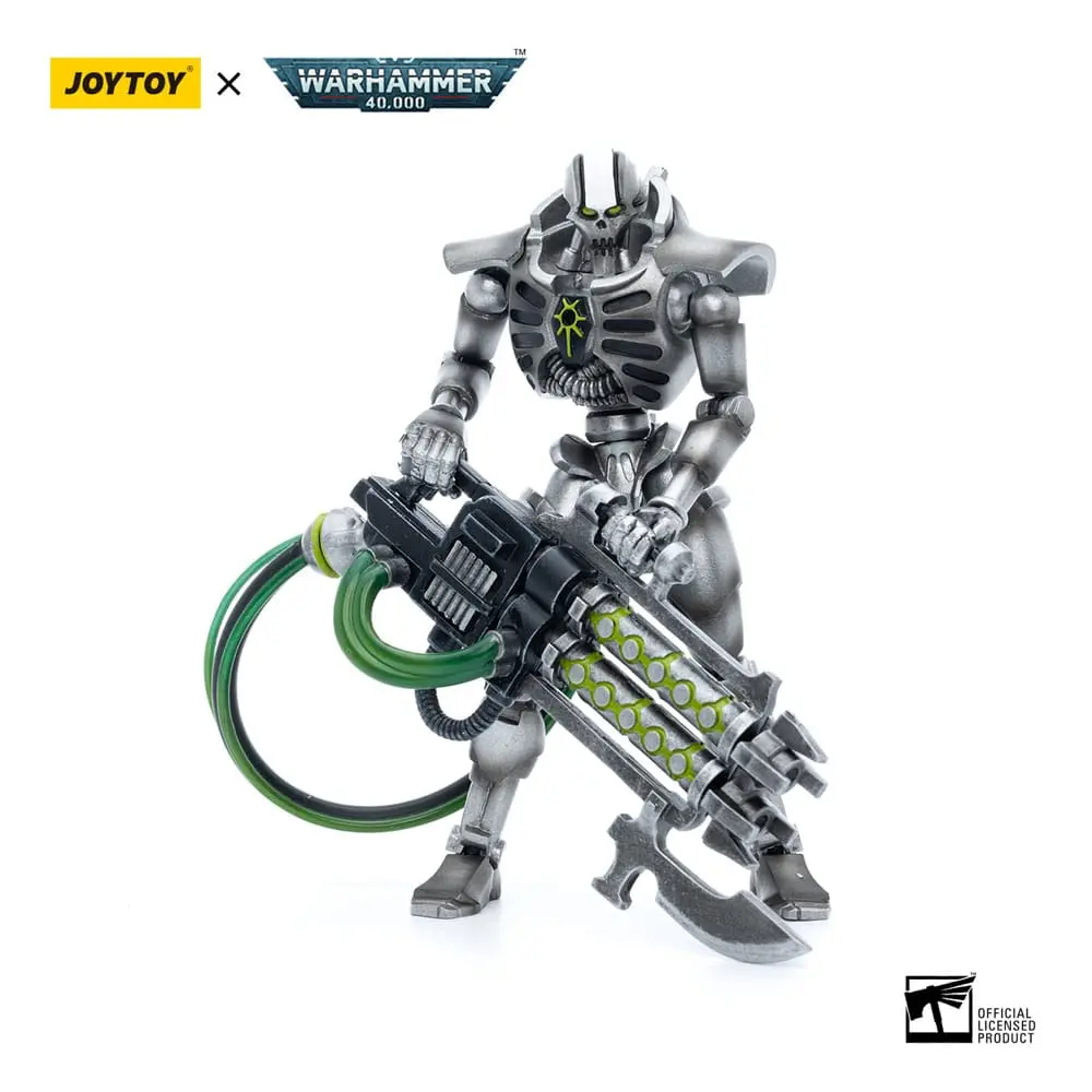 Warhammer 40k 1/18 Necrons Sautekh Dynasty Immortal with Gauss Blaster akciófigura 12 cm termékfotó