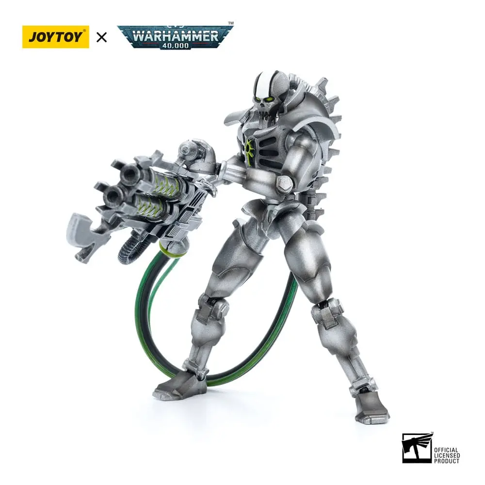 Warhammer 40k 1/18 Necrons Sautekh Dynasty Immortal with Gauss Blaster akciófigura 12 cm termékfotó