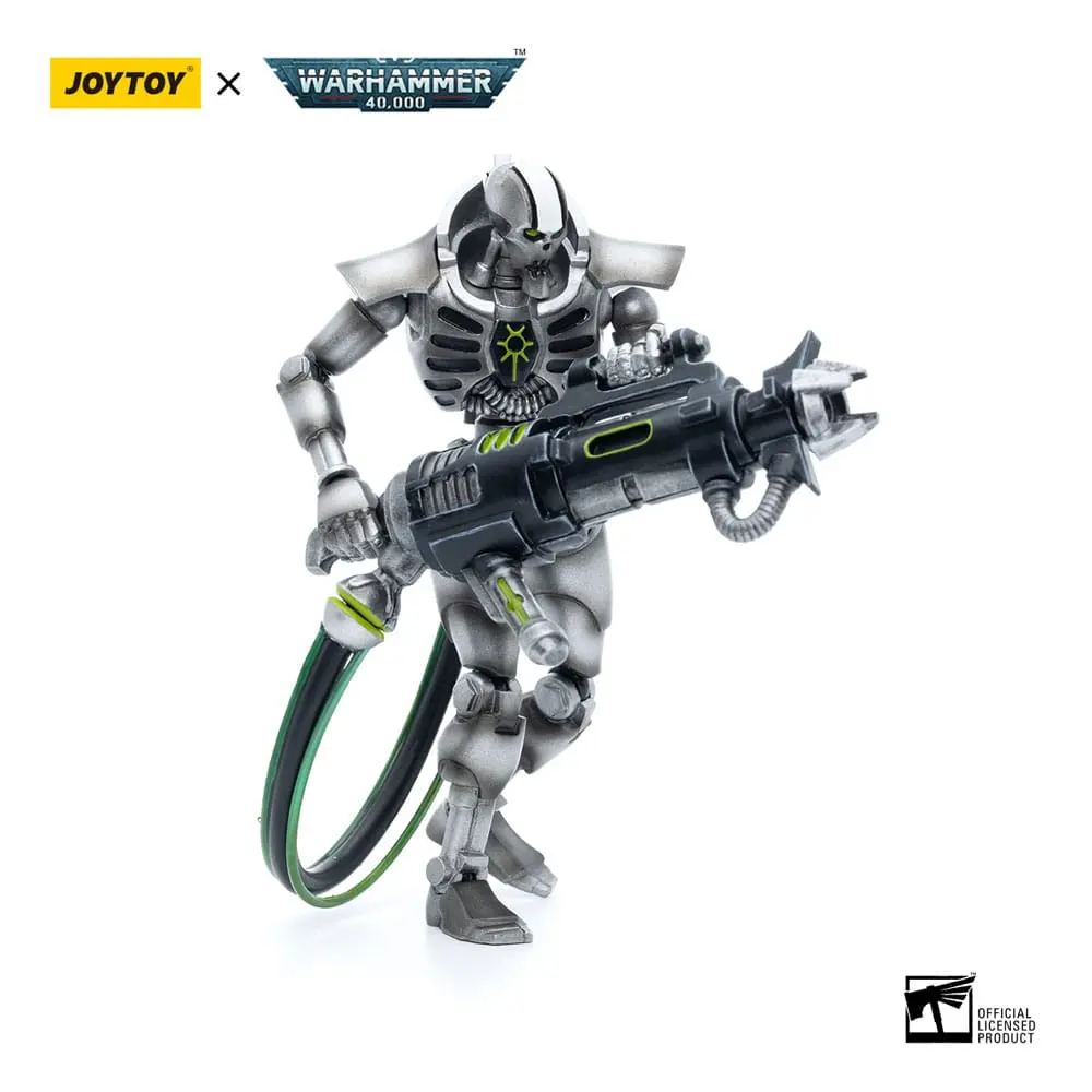 Warhammer 40k 1/18 Necrons Sautekh Dynasty Immortal with Tesla Carbine akciófigura 12 cm termékfotó