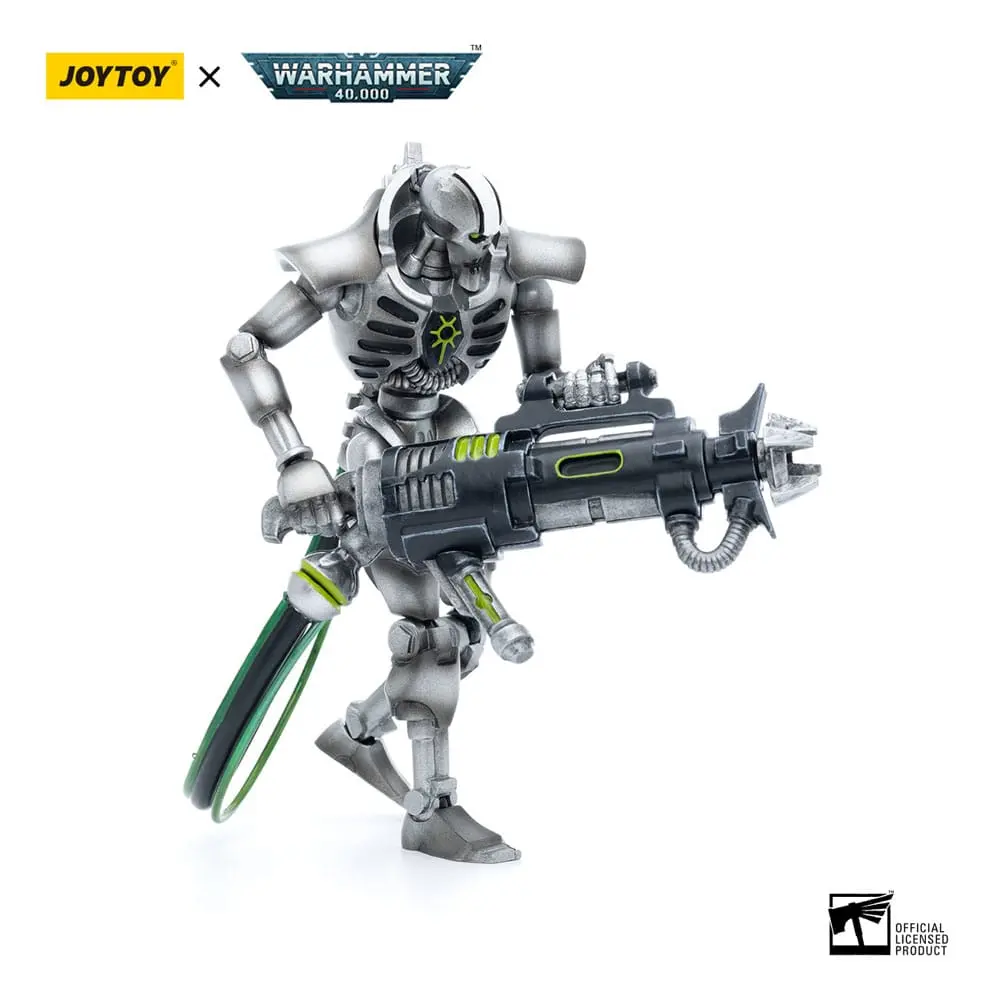 Warhammer 40k 1/18 Necrons Sautekh Dynasty Immortal with Tesla Carbine akciófigura 12 cm termékfotó