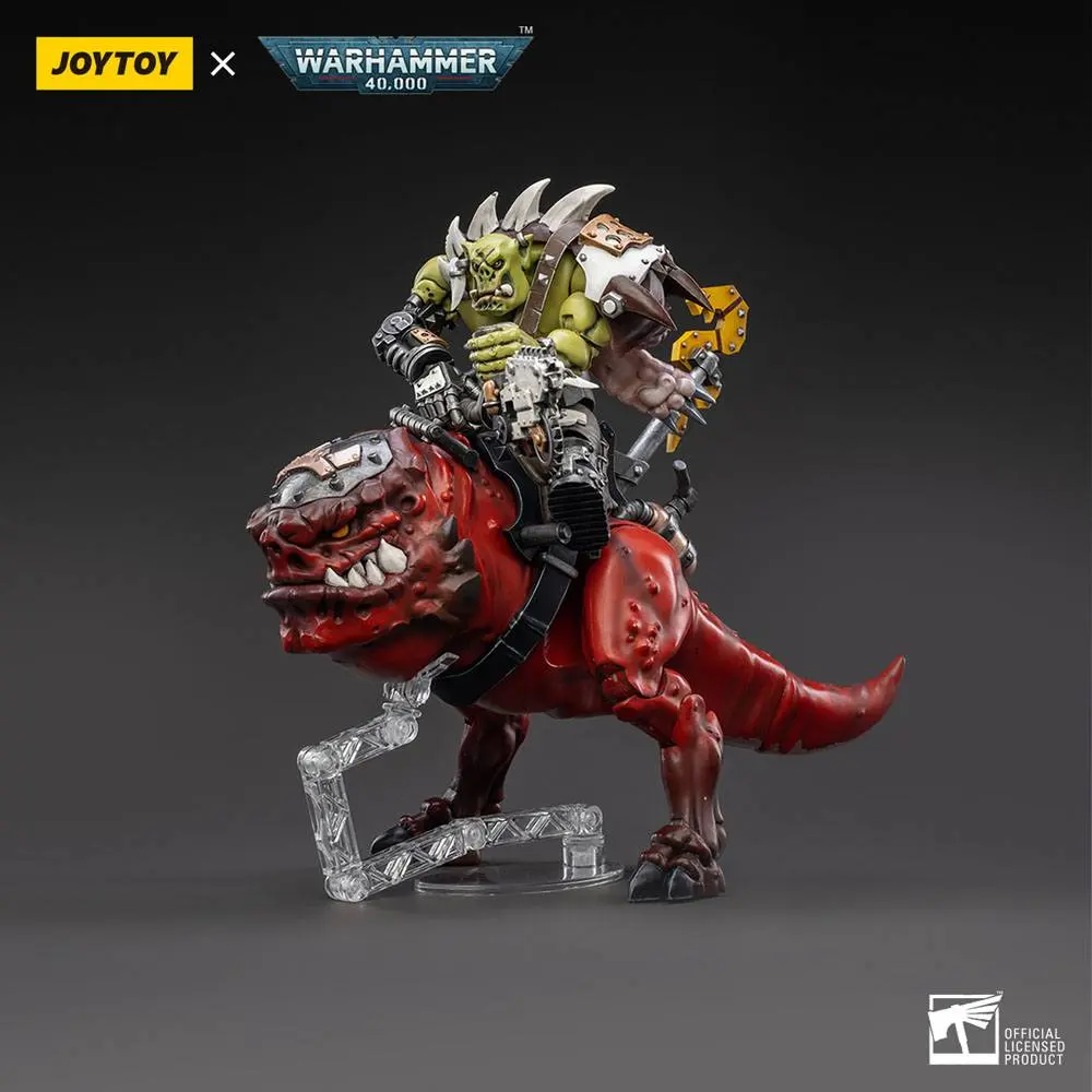 Warhammer 40k 1/18 Orks Squighog Nob On Smasha Squig akciófigura termékfotó
