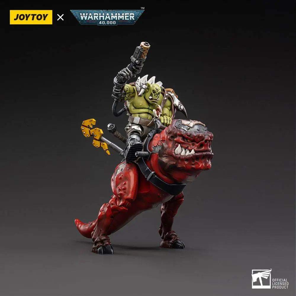 Warhammer 40k 1/18 Orks Squighog Nob On Smasha Squig akciófigura termékfotó