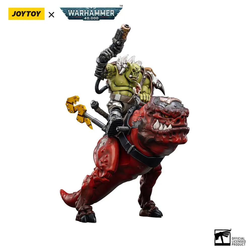 Warhammer 40k 1/18 Orks Squighog Nob On Smasha Squig akciófigura termékfotó